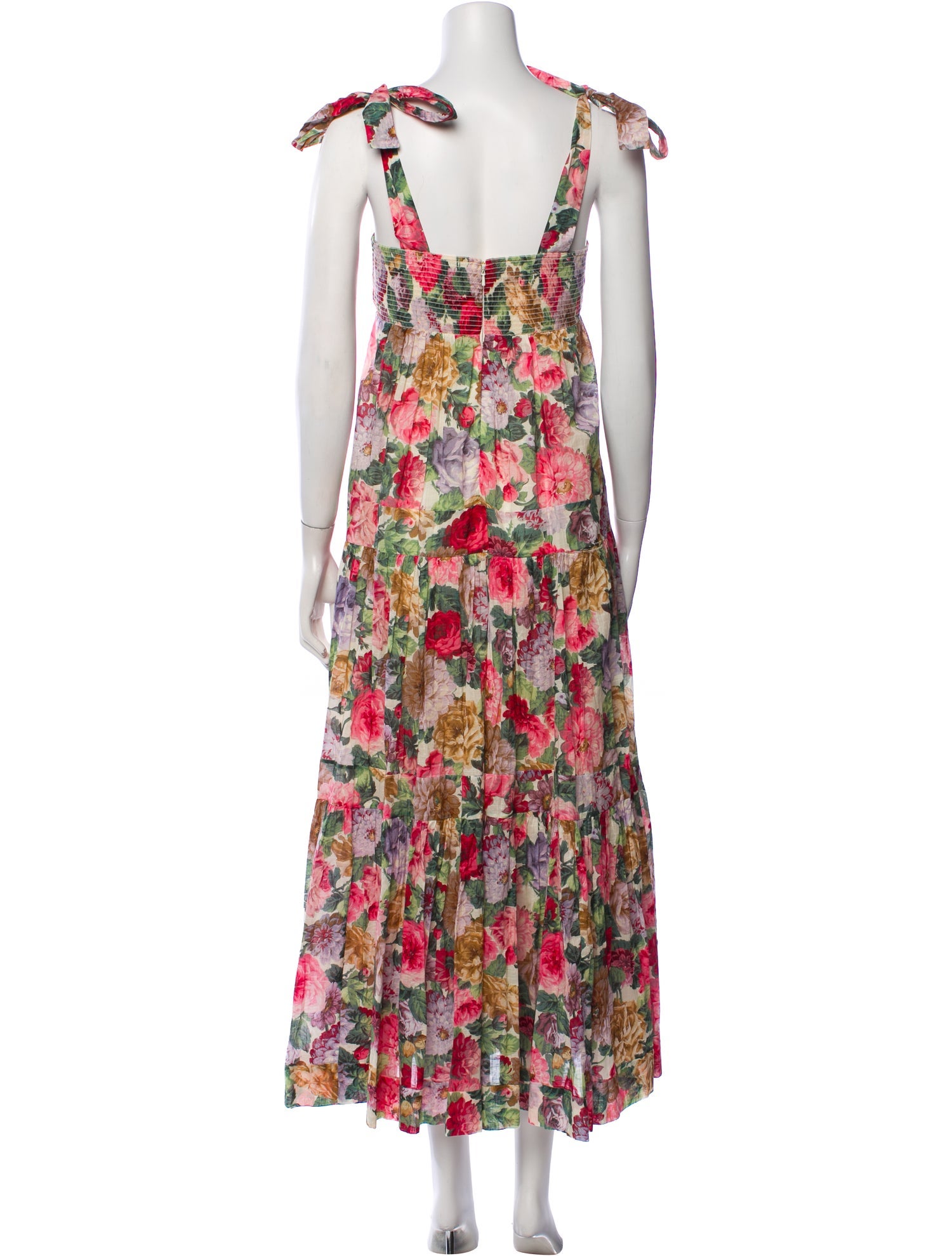 Zimmermann Floral Print Long Dress